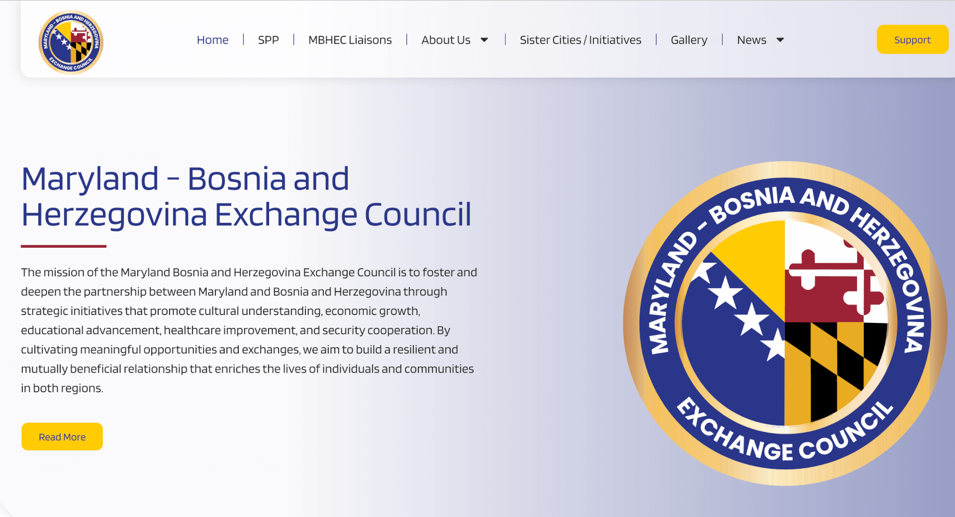 Maryland Bosnia and Herzegovina Exchange Council
